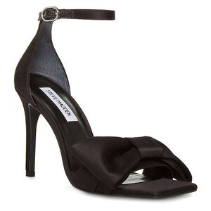 Black Steve Madden Bow Heel